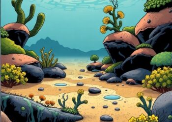 Comic book explores sponge landscape restoration methods and benefits