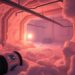Cryogenic environment enables strong strain tuning of excitons in ZrSe3