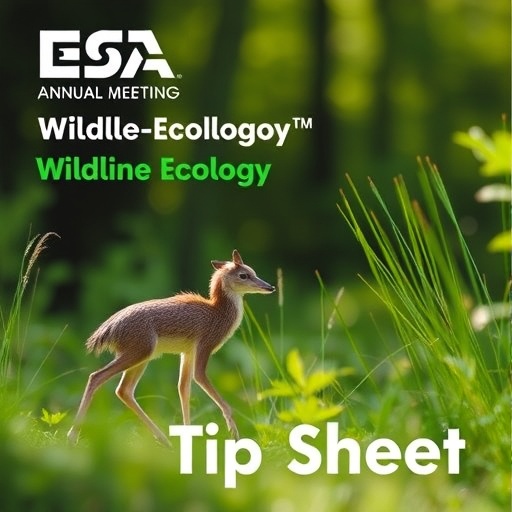 ESA 2026 Annual Meeting to Spotlight Wildlife Ecology in Media Tip Sheet