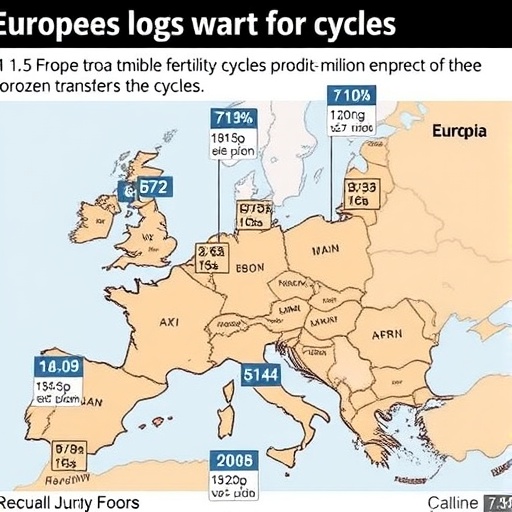 Europe logs 1.15 million fertility cycles; frozen embryo transfers surge