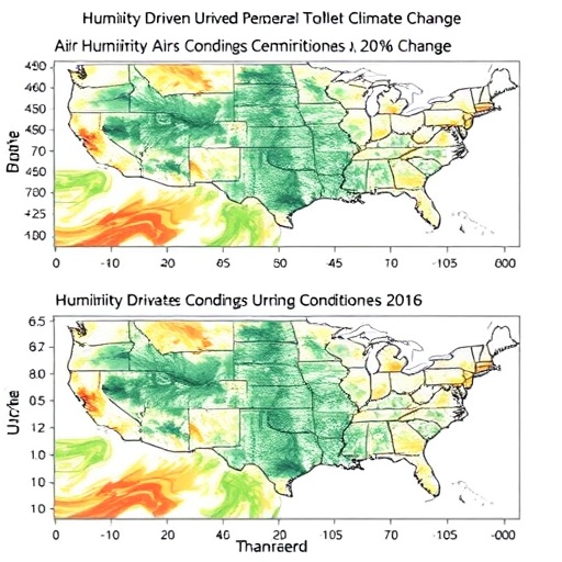 Humidity-Driven Urban Air Conditioner Demand Diverges Under Climate Change