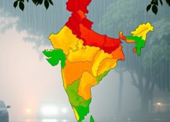India’s monsoon rainfall varies with cleaner air in different regions