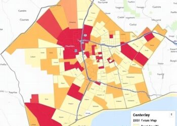 Map Reveals Whether Neighborhoods Face Climate-Driven Gentrification Risk