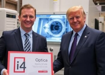 Michael Hurlston and TRUMPF to Receive 2026 Optica i4 Prize