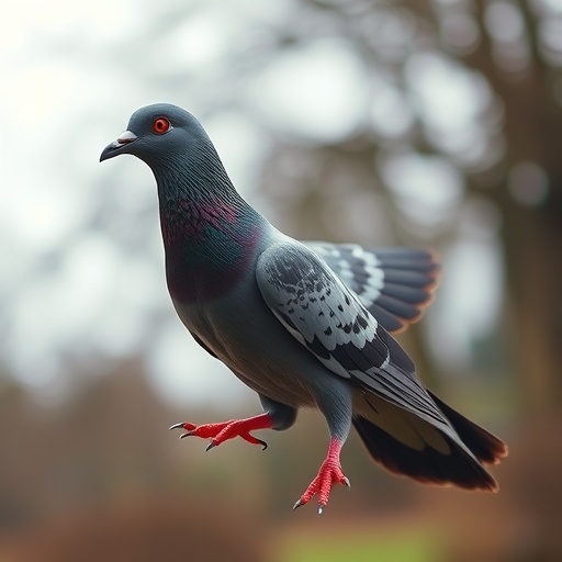 Pigeon cameras could sharpen robot flight vision