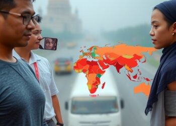 Public attitudes toward air quality across the world’s ten most populous countries