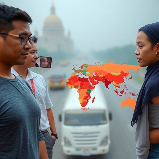 Public attitudes toward air quality across the world’s ten most populous countries