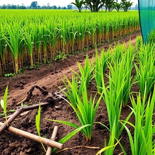 Return exactly one rewritten English science news headline for the original title below. Maximum 12 words. Output plain text only. Do not use HTML, Markdown, quotes, labels, explanations, bullets, numbering, or multiple options. Original title: Biochar and smarter water management could help make rice safer in polluted soils