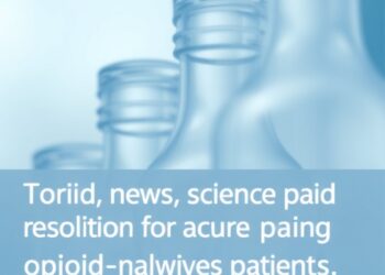 Return exactly one rewritten English science news headline for the original title below. Maximum 12 words. Output plain text only. Do not use HTML, Markdown, quotes, labels, explanations, bullets, numbering, or multiple options. Original title: Opioid use and pain resolution for acute pain among opioid-naive patients