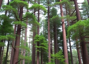 Return exactly one rewritten English science news headline for the original title below. Maximum 12 words. Output plain text only. Do not use HTML, Markdown, quotes, labels, explanations, bullets, numbering, or multiple options. Original title: How tall and short trees can coexist in old growth forests