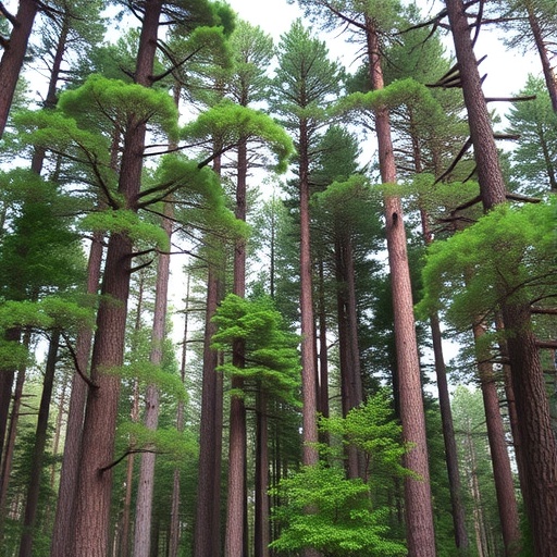 Return exactly one rewritten English science news headline for the original title below. Maximum 12 words. Output plain text only. Do not use HTML, Markdown, quotes, labels, explanations, bullets, numbering, or multiple options. Original title: How tall and short trees can coexist in old growth forests