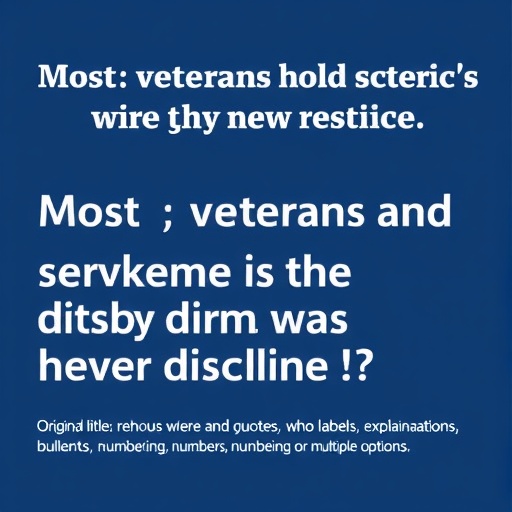 Return exactly one rewritten English science news headline for the original title below. Maximum 12 words. Output plain text only. Do not use HTML, Markdown, quotes, labels, explanations, bullets, numbering, or multiple options. Original title: Most veterans and service members who die by firearm suicide never disclose their intent