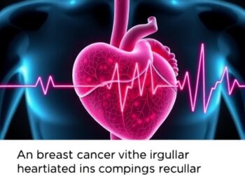 Return exactly one rewritten English science news headline for the original title below. Maximum 12 words. Output plain text only. Do not use HTML, Markdown, quotes, labels, explanations, bullets, numbering, or multiple options. Original title: Do breast cancer and irregular heartbeat have common risk factors and rates?
