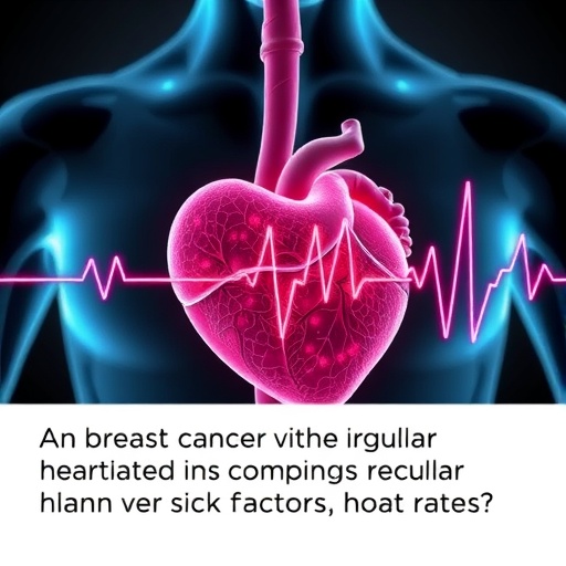 Return exactly one rewritten English science news headline for the original title below. Maximum 12 words. Output plain text only. Do not use HTML, Markdown, quotes, labels, explanations, bullets, numbering, or multiple options. Original title: Do breast cancer and irregular heartbeat have common risk factors and rates?