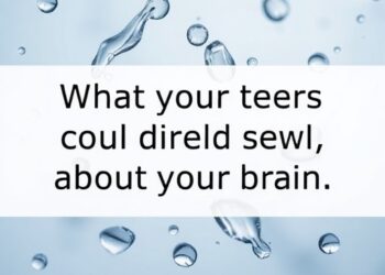 Return exactly one rewritten English science news headline for the original title below. Maximum 12 words. Output plain text only. Do not use HTML, Markdown, quotes, labels, explanations, bullets, numbering, or multiple options. Original title: What your tears could reveal about your brain