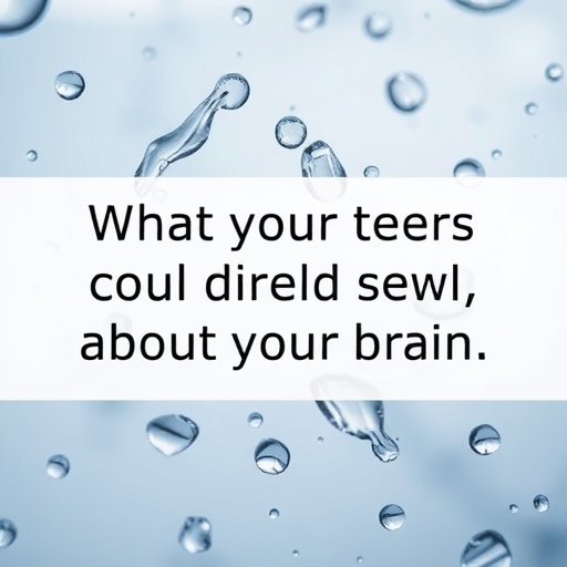 Return exactly one rewritten English science news headline for the original title below. Maximum 12 words. Output plain text only. Do not use HTML, Markdown, quotes, labels, explanations, bullets, numbering, or multiple options. Original title: What your tears could reveal about your brain