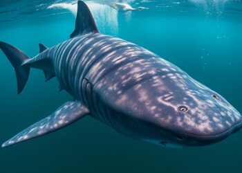 Scientists Reveal the Mysteries Behind Basking Shark’s Strange Skin