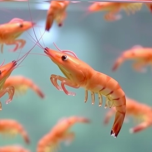 Shrimp Feeding Behavior Studied in Simulated Microgravity for Space Aquaculture