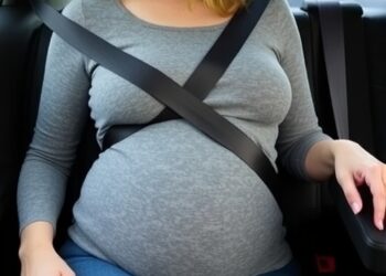Study finds most pregnant people fail recommended seatbelt placement, despite safety need