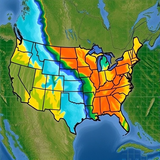 U.S. rivers increasingly fed by recent rainfall