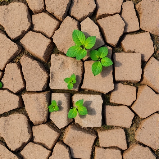 Uneven Soil Moisture Drought Effects on Temperature Under Human Influence