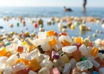 Aging microplastics may pose far less organic-contaminant risk than expected