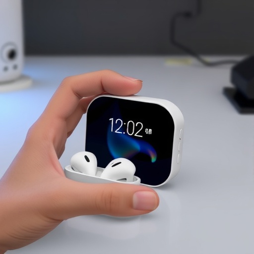 AirPods-Sized Fluorescence Device Could Enable Timely At-Home Molecular Testing