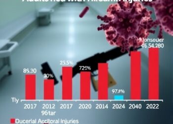 Bacterial infections affect 1 in 20 adults hospitalized with firearm injuries