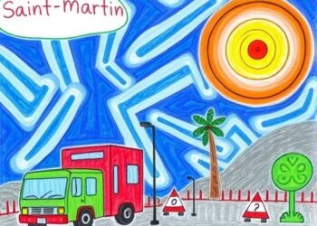 Children’s Drawings Reveal Hurricane Irma’s Impact One Year Later in Saint-Martin
