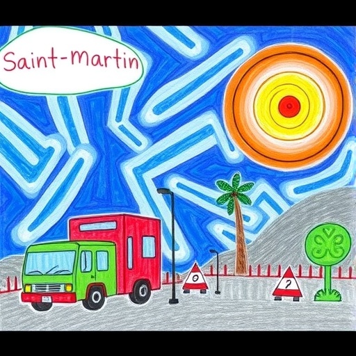 Children’s Drawings Reveal Hurricane Irma’s Impact One Year Later in Saint-Martin