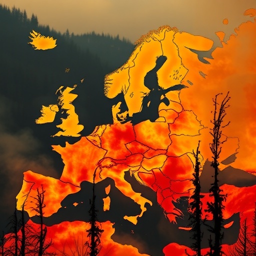 Climate change could nearly triple wildfire-affected areas across Europe