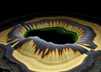 CO₂ Degassing Drives Microbial Carbon Fixation in a Partially Submerged Caldera