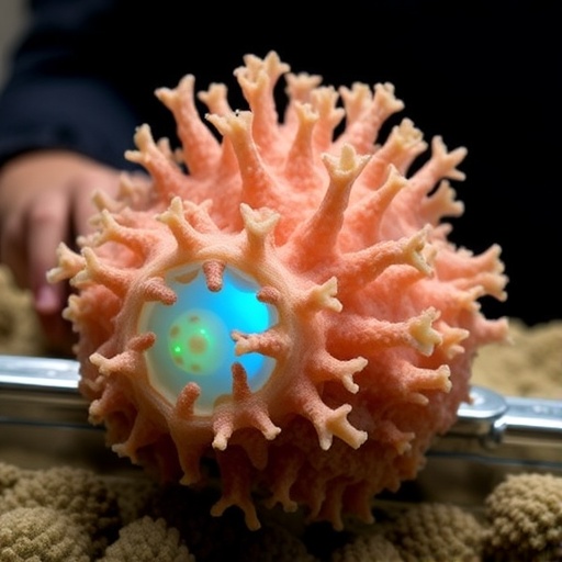 Coral-inspired scaffold reprograms immune cells to accelerate bone regeneration