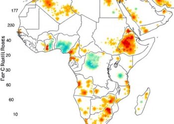 Daily Rainfall Concentration Trends Across the Sahel, 2000–2025