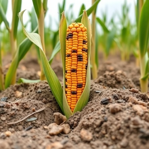Deeper crop-residue burial may protect maize from ear rot and mycotoxins