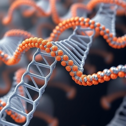 Dynamic duo weaves hierarchical DNA materials using two classes of biomolecular nanomachines