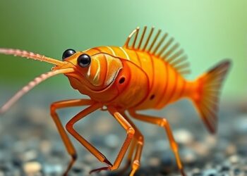 Fish-prawn hybrid observed walking backward for the first time