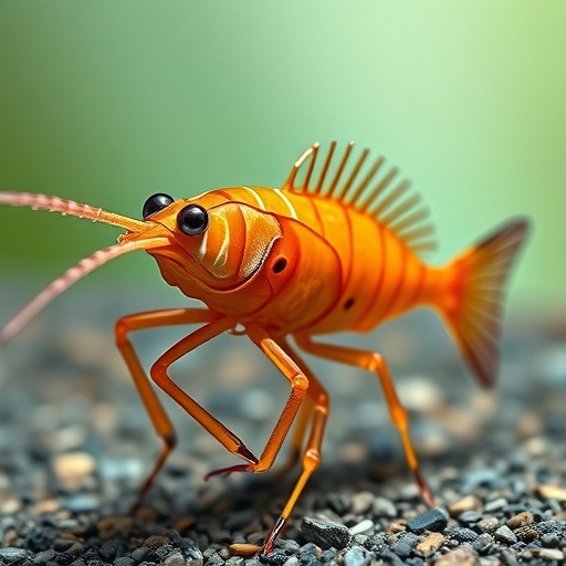 Fish-prawn hybrid observed walking backward for the first time