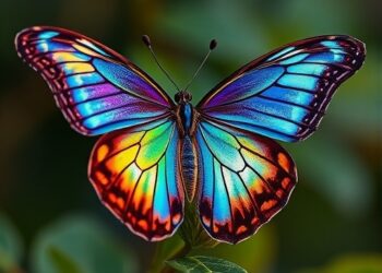 Heat can reshape tiny structures, including the dazzling scales of Morpho butterflies