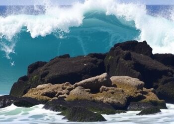 How barrier reefs tame ocean waves, from past to future