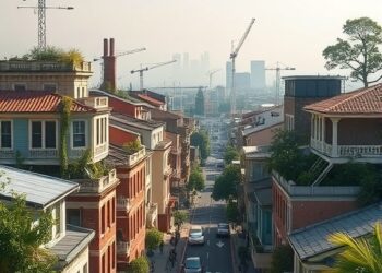How Roofs and Vegetation Together Shape Airflow and Pollution in Street Canyons