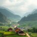 How space and society shape Linpan village landscapes in Sichuan