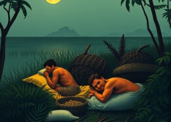 Hunter-gatherers sleep as long as modern humans, but at different times