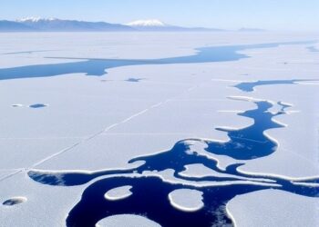 Ice Cover Timing Varies Across Large Lakes in Xinjiang, China