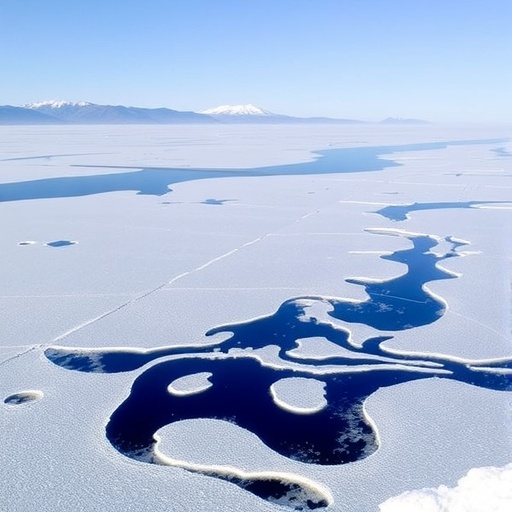 Ice Cover Timing Varies Across Large Lakes in Xinjiang, China