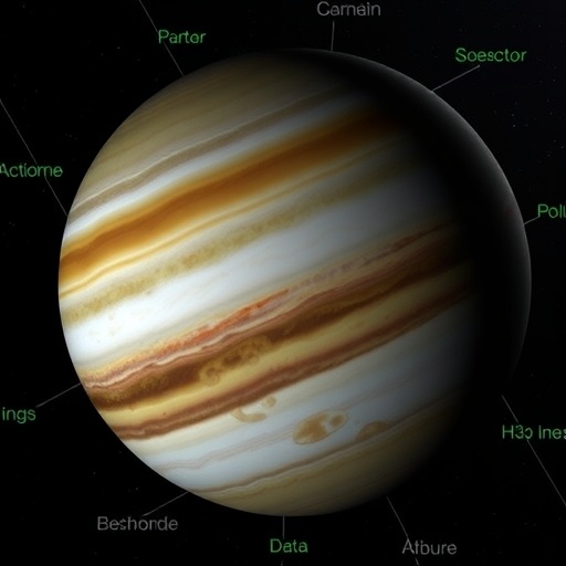 Jupiter’s Polar Regions Release H₃⁺ Ions Into Space