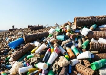 Landfills Preserve Plastic Waste Yet Generate Microplastics