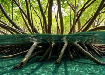 Mangrove Surface-Water Carbon Exchange Responds to Global Warming