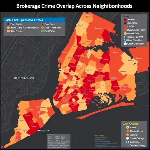 Mapping How Crime Types and Brokerage Crime Overlap Across NYC Neighborhoods