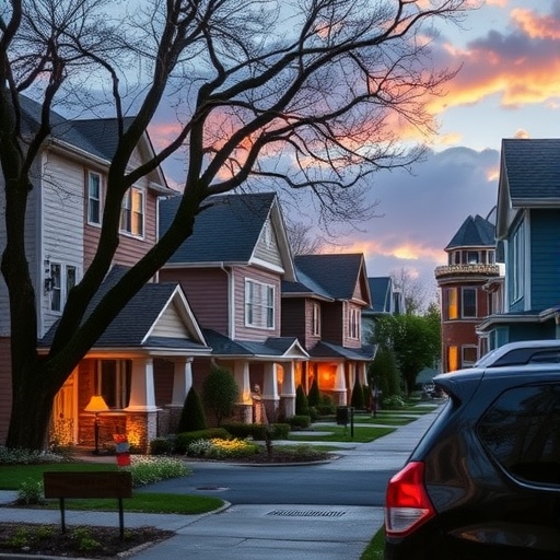Neighborhood appearance and atmosphere may influence how well you sleep